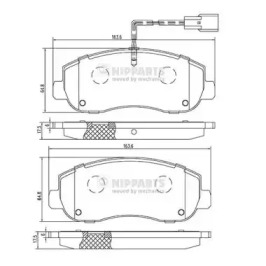 NIPPARTS N3601105