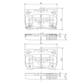 NIPPARTS N3612041