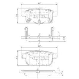 NIPPARTS N3618002