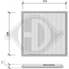 DIEDERICHS DCI0101