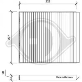 DIEDERICHS DCI0167