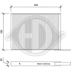 DIEDERICHS DCI0182