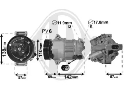 DIEDERICHS DCK1016