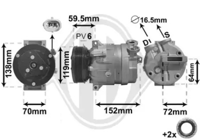 DIEDERICHS DCK1386