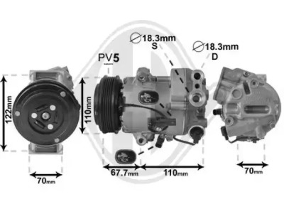 DIEDERICHS DCK1438