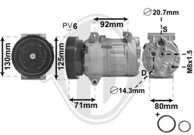 DIEDERICHS DCK1502