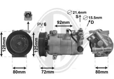 DIEDERICHS DCK1508