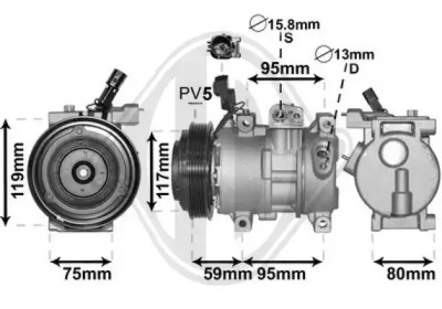 DIEDERICHS DCK1656