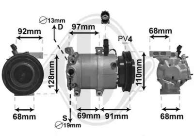 DIEDERICHS DCK1663