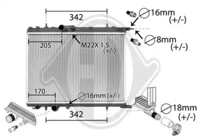 DIEDERICHS DCM2809