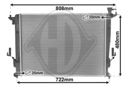 DIEDERICHS DCM3817