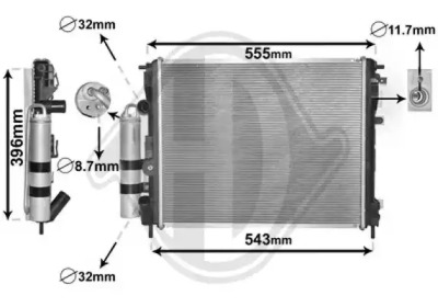 DIEDERICHS DCM3841