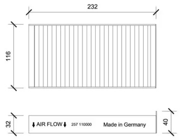 DIEDERICHS DCI0257S