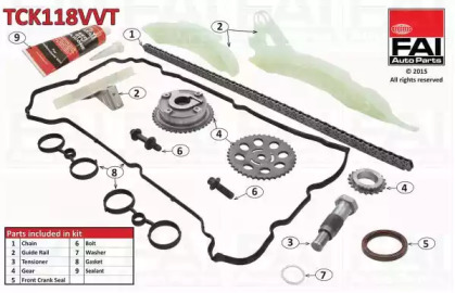 FAI AUTOPARTS TCK118VVT