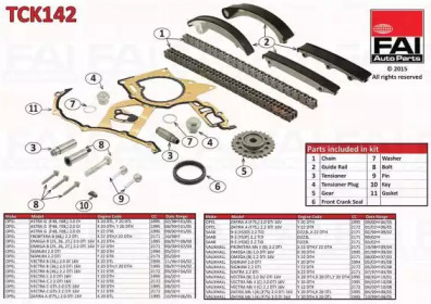 FAI AUTOPARTS TCK142