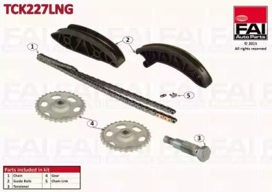 FAI AUTOPARTS TCK227LNG