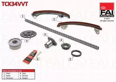 FAI AUTOPARTS TCK34VVT