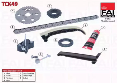 FAI AUTOPARTS TCK49 FAI AUTOPARTS TCK49
