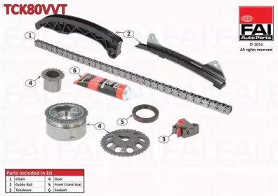 FAI AUTOPARTS TCK80VVT