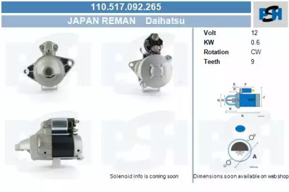 CV PSH 110.517.092.265