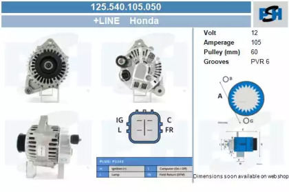 CV PSH 125.540.105.050