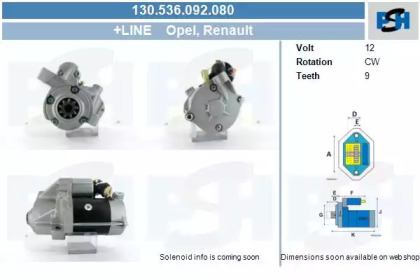 CV PSH 130.536.092.080