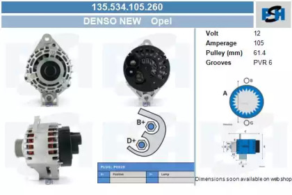 CV PSH 135.534.105.260 CV PSH 135.534.105.260