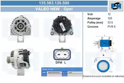 CV PSH 135.563.120.500