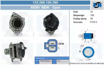 CV PSH 135.566.100.390