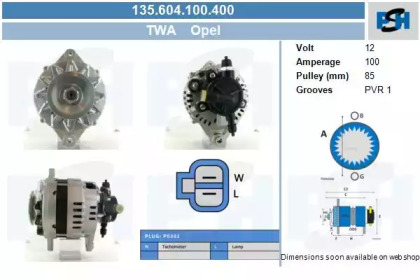 CV PSH 135.604.100.400