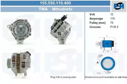 CV PSH 155.550.110.400