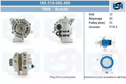 CV PSH 185.519.080.400