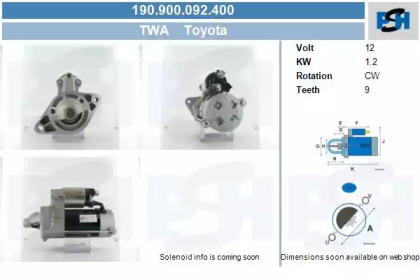 CV PSH 190.900.092.400