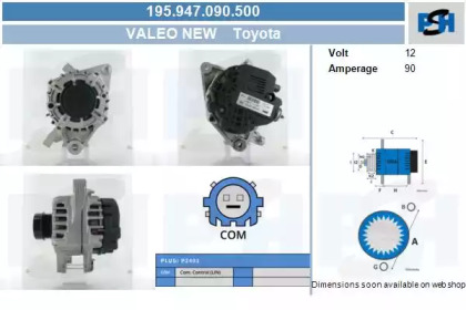 CV PSH 195.947.090.500