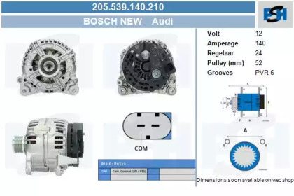 CV PSH 205.539.140.210