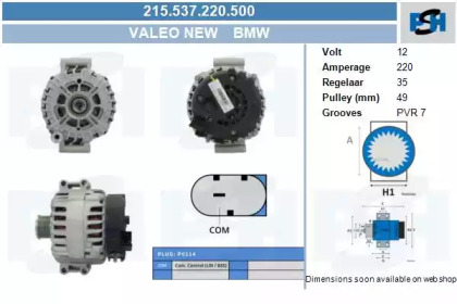 CV PSH 215.537.220.500