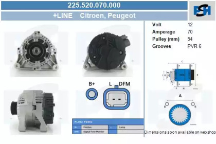 CV PSH 225.520.070.000