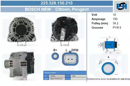 CV PSH 225.528.150.210 CV PSH 225.528.150.210
