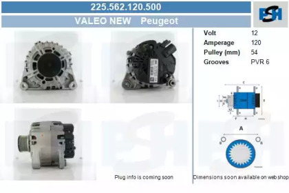 CV PSH 225.562.120.500 CV PSH 225.562.120.500