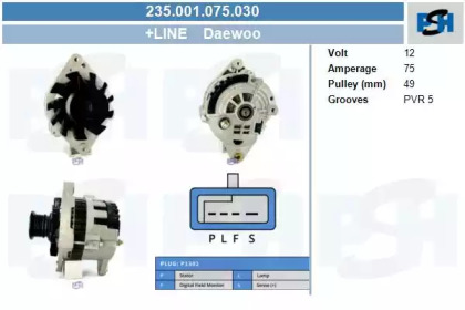 CV PSH 235.001.075.030