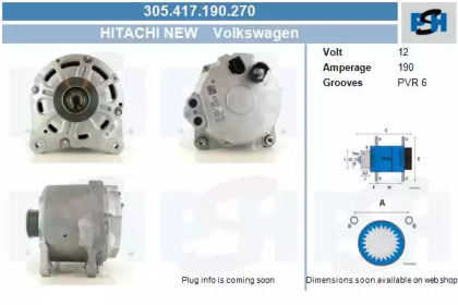 CV PSH 305.417.190.270