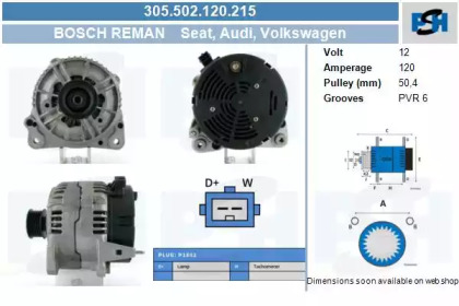 CV PSH 305.502.120.215 CV PSH 305.502.120.215