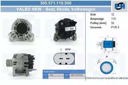 CV PSH 305.571.110.500