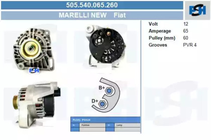 CV PSH 505.540.065.260 CV PSH 505.540.065.260