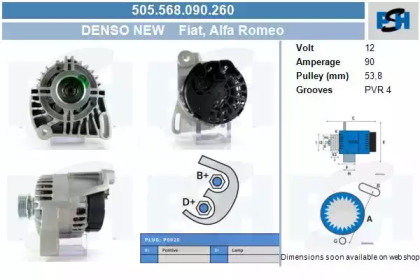 CV PSH 505.568.090.260 CV PSH 505.568.090.260