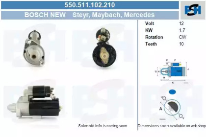 CV PSH 550.511.102.210 CV PSH 550.511.102.210