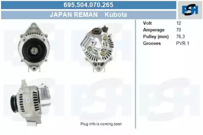 CV PSH 695.504.070.265