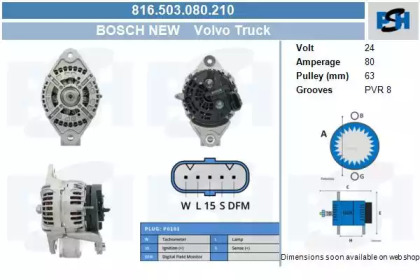 CV PSH 816.503.080.210