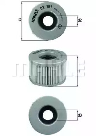MAHLE ORIGINAL OX 791