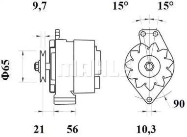 mahle original mg83
